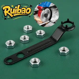 Ruibao F256 Kunci Pas Grinda Tangan 4 Cangkram Pengunci Pelonggor Mur Baut Angel Grinder Serbaguna Anti Karat