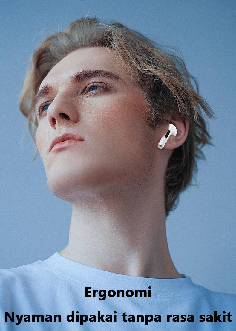 Lenovo thinkplus Original Air pro bluetooth earphone Bluetooth 5.3 auriculares Earbuds Gaming Headset Untuk iPhone Apple Xiaomi Android phone