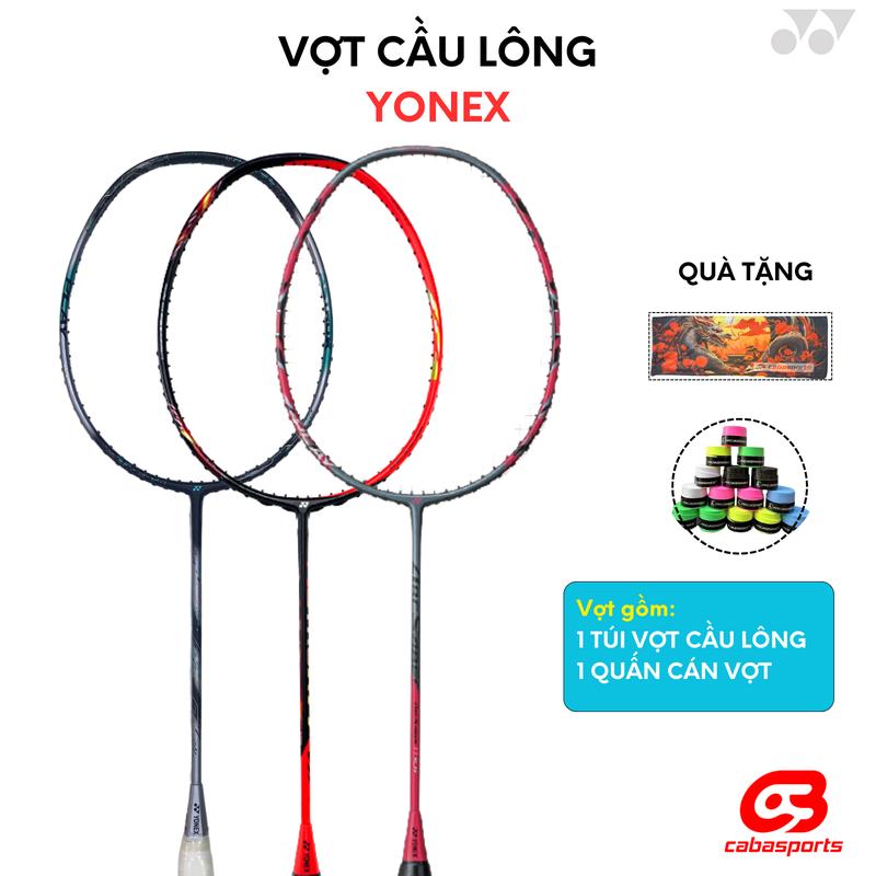 Vợt cầu lông Yonex Arcsaber 11 Play Astrox 88 Play Astrox 77 Play chính hãng giá tốt tặng kèm quấn cán và túi vợt