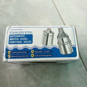 Distributor Langsung dari Pabrik  Katup Mengambang Stainless Steel 304 (Katup Nozzle) Kontroler Level Air - Ukuran 1/2 inci, 3/4 inci, 4 inci, 6 inci | Untuk Tangki Air Otomatis, Keran, Pompa Rumah Tangga