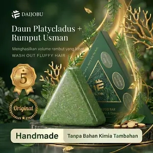 [2.0] Original NATURE Hair Care Herbal Shampo Penumbuh Rambut Kuat, Tebal & Bebas Ketombe NEW