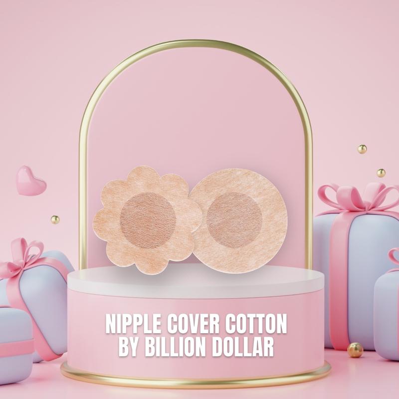 NIPPLE COVER COTTON MINI - Bra Tempel Perekat Seamless 1 Pack 5 Set 0