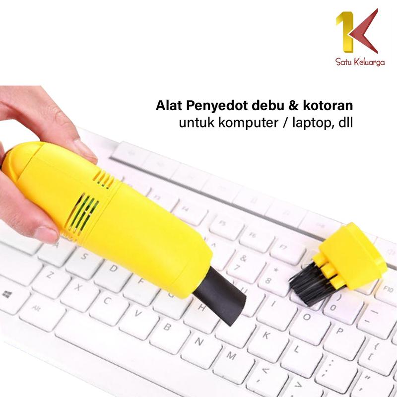Product Introduction of COD SK C809 Vacum Cleaner Keyboard Laptop Mini USB Portable Sikat Pembersih Debu Kecil 27