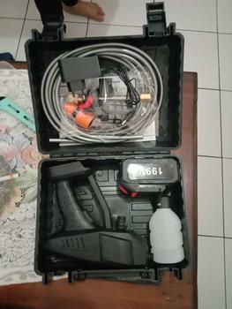 Product Review of Jet Cleaner Tekanan Tinggi Mesin Staem Mobil dan Motor Portable 450W dengan Baterai 20000mAh dan 3 Metode Injeksi from I**a 1