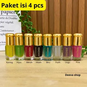 PAKET ISI 4 MISK TAHARA PARFUM WANITA ,PARFUM SHOLAT , WANGI TAHAN LAMA