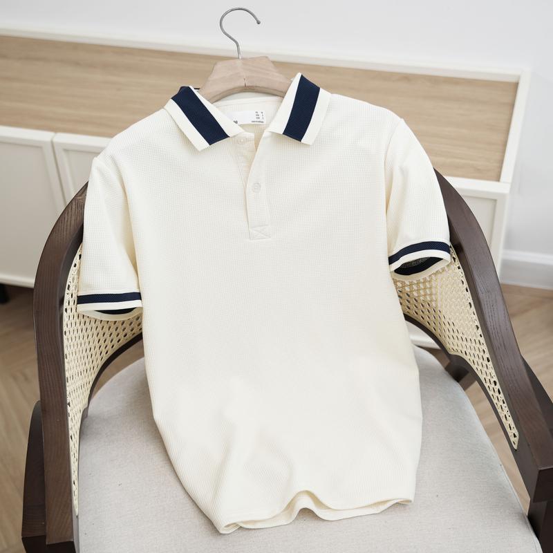 Áo Thun Nam Cao Cấp Polo MANOTS vải cotton waffle cao cấp Cổ Bẻ MANDINNI Menswear 
