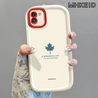 Gambar MHKEID Casing Hp untuk Samsung A03 Case Daun Maple Kasing kepulan krim Silikon Softcase Casing - Gaya1, Samsung A03 dari MHKEID MALL Kab. Tangerang 2 Tokopedia