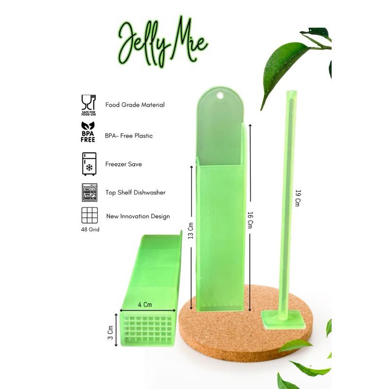 Product Introduction of Cetakan Jelly Mie Noodle 48 Lubang Cetakan Mie Puding Cetakan Puding Jelly Mold Mie Dorong 9