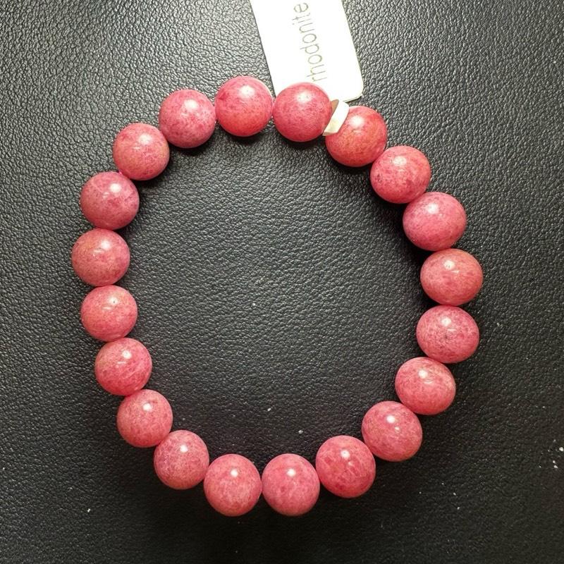 Vòng tay đá Tường Vi Rhodonite