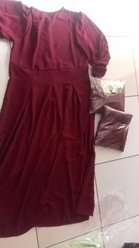 Product Review of gamis karin model terbaru 2025 crinkle airflow premium Dress Balon Wanita from m**a 0