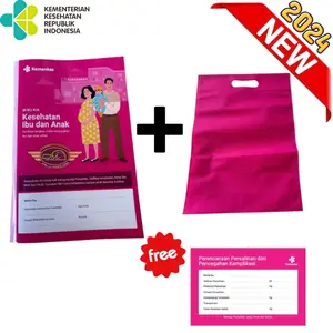 Buku KIA Kesehatan Ibu dan Anak 2024 Baru Gratis Stiker