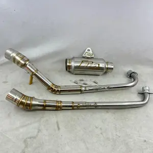 Knalpot Jupiter Z Z1 Vega R ZR Supra Fit X 100 110 125 Fullset Original FRA Gp Pro Titan Series Stainless Pendek Blade 110 125 Revo 110 125 Shogun 110 125 Kharisma Grand Smash C70 Original Full System