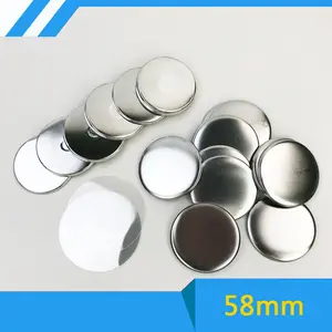 58mm 100 Sets Fridge Magnet Button Supplies Materials for NEW Professional Badge Button Maker