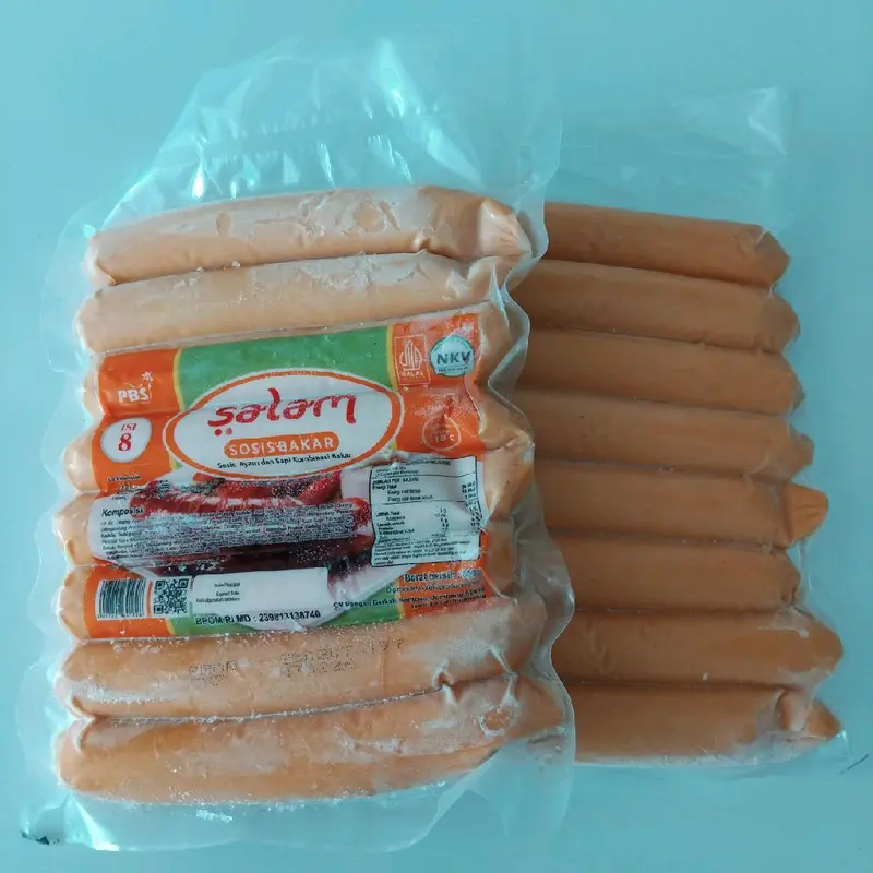 Salam Sosis Bakar Jumbo isi 8 Biji 600gr Bakaran Frozen Food Ayam sapi ( Khusus Jawa Timur ) 4