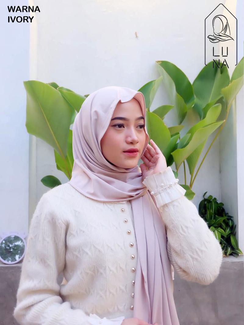 Product Introduction of LUNA HIJAB - PASHMINA JERSEY / PASHMINA KAOS / PASHMINA MELEYOT 22