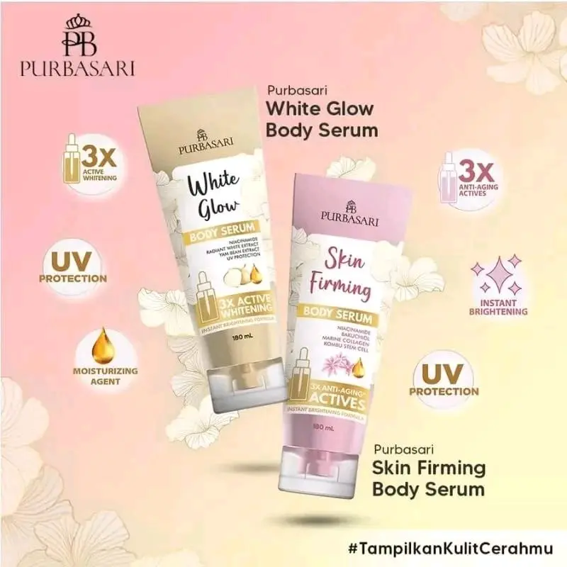 PURBASARI WHITE GLOW BODY SERUM 180 Ml 0