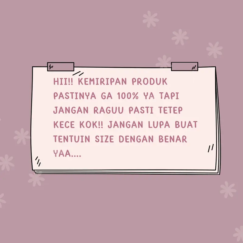 Setelan One Set Wanita 3in1 [ Atasan Blouse Bunga + Celana Cutbray + Hijab Segi Empat ] Baju Remaja LM055 5