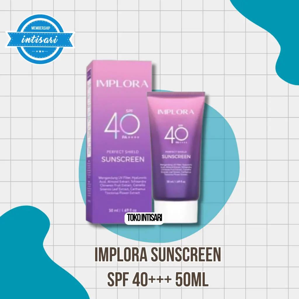 Implora Perfect Shield Sunscreen Spf 40 PA++++ 50ml (PCS)