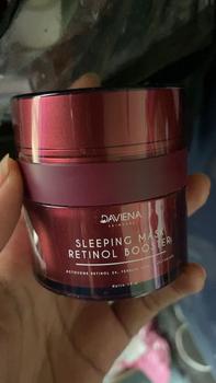 Product Review of DAVIENA GREAT RETINAL OVERNIGHT SLEEPING MASK  Hyaluronic Hydrating ExtractMencerahkan menghaluskan wajah Mengencangkan Melembutkan Niacinamide Masker from m**a 2
