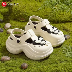 ROOTHAY SANDAL Croos Sandal Pria dan Wanita Anti Air Cross Bayaband Clog Baya Band Clog Original cross men Slippers bayaband Outdoor cross /woman kid's Lightweight Hole Sandals Beach Sandals Casual (RT012-1) Sendal sandal  eva  wanita sandal  platform