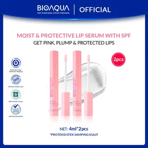 【FS】【BPOM】BIOAQUA Lip Serum 4ml Moisturizing Pelembab Bibir 2pcs