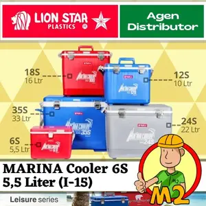LION STAR I-15 MARINA COOLER BOX 6S - 5,5 LITER -