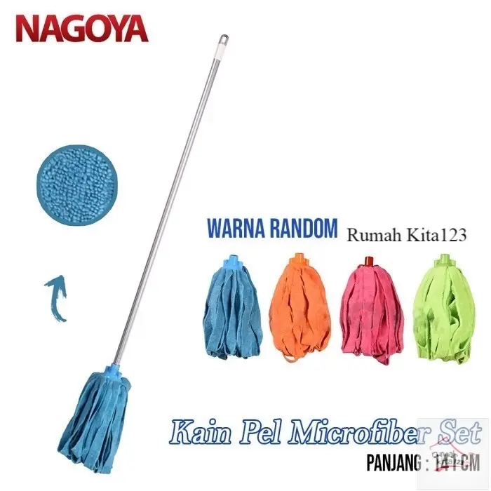 Pel Lantai Pel Microfiber Handuk Mop Lantai Nagoya 717/pel handuk lantai nagoya/pel lantai kain