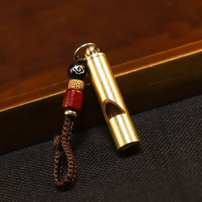 Whistle Keychain - Outdoor Safety Alarm Portable Stylish Pendant for Camping, Hiking & Everyday Carry K003