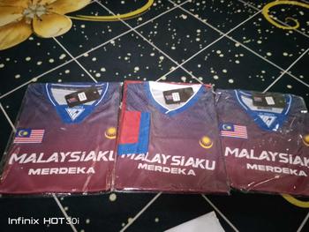 Product Review of DJSport P1Jersey MALAYSIA 2024 Jersi MERDEKA / Size: S-10XL Baju Jersi Malaysia Sedondon Family Set Jersi Muslimah from s**a 0