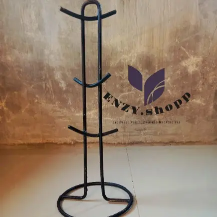 Rak Besi Gelas cangkir mug holder gelas gantungan aesthetic