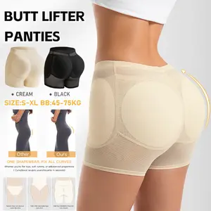 Celana Busa Bokong Dan Pantat | Celana Dalam Boxer Busa Pantat Dan Pinggul Seamless |  Hip Dips Pad