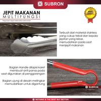 Gambar SUBRON Jepitan Kue Bolu Donat Capit Handle Lapis Karet 9inch 12inch 14inch Capitan Anti Panas Licin Bulat Gambar Stainless - 9 inch	 dari SUBRON KITCHENWARE Kab. Bandung 2 Tokopedia