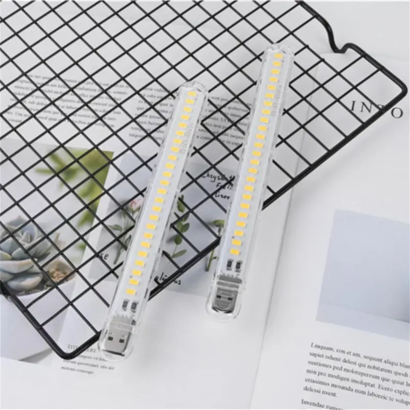 Đèn Đọc Sách LED 24 Màu, Đèn Đầu Giường USB Bảo Vệ Mắt Mới, Tiết Kiệm Năng Lượng, Đồ Dùng Gia Đình, Đèn Cầu Thang Trong Nhà 5