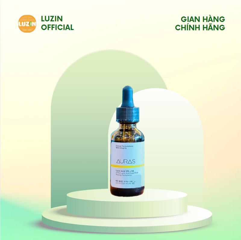 (Date 17/4/2026) Serum Tẩy Tế Bào Chết Và Cấp Nước Auras Lactic Acid 10% + HA