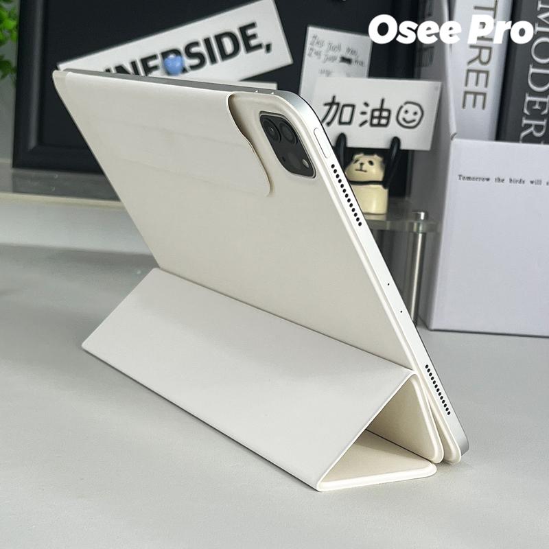 Kẹp Hai Mặt Siêu Mỏng Osee Pro, Viền Từ Tính, Dành Cho iPad 11, 10 Thế Hệ, Air 6, 2024, m2, Air 5, Air 4, 10.9 Inch, iPad Pro 11, 12.9 Inch, 13 Inch, m4, 2020, 2021, 2022, mini 6, 8.3 Inch, Ốp iPad