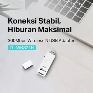 TP-Link TL-WN821N | 300Mbps WiFi Adapter | USB Adapter | Wireless | WiFi Dongle | WPS | Desktop MAC