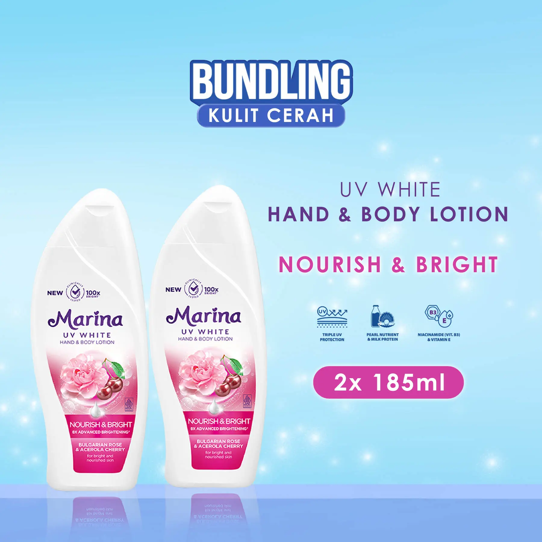 2 PCS Nourish & Bright