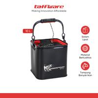 Gambar TaffSPORT Ember Lipat Mancing Tempat Ikan Folding Fishing Bucket 10L - WF154 dari Taffware Official Store Kota Administrasi Jakarta Barat 1 Tokopedia