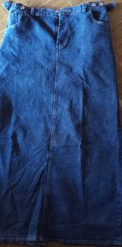 Product Review of ICH - Rok Deana Jeans Skirt Jumbo Rok Bigsize Wanita from A**i 3
