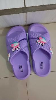 Product Review of 2024 New Sandal Selop anak LABUBU Viral Kekinian Bahan Karet Jelly Anti Slip Kaki Fashion from @**@ 0