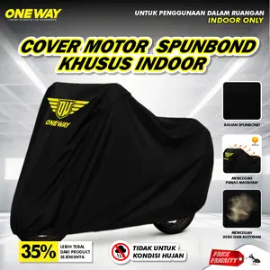 Oneway Cover Motor Sarung Motor MURAH Honda ADV PCX Vario 160 NMAX AEROX Bahan Spunbond Tebal UV Protection Indoor Only - Motorcycle