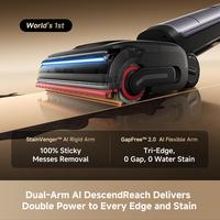 Gambar Dreame H16 Pro Steam Wet Dry Vacuum | 200°C Steam, 90°C Hot Water Mopping, 28,000Pa Suction, AI Cleaning dari KINS Official Store Kota Administrasi Jakarta Barat 5 Tokopedia