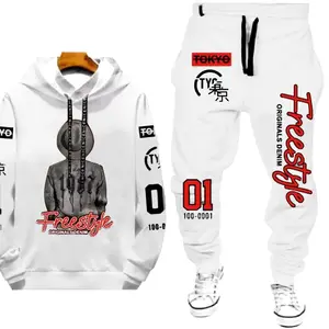 C0D-STELAN SWEATER HODDIE+CELANA JOGER KEREN MOTIF TOKYO