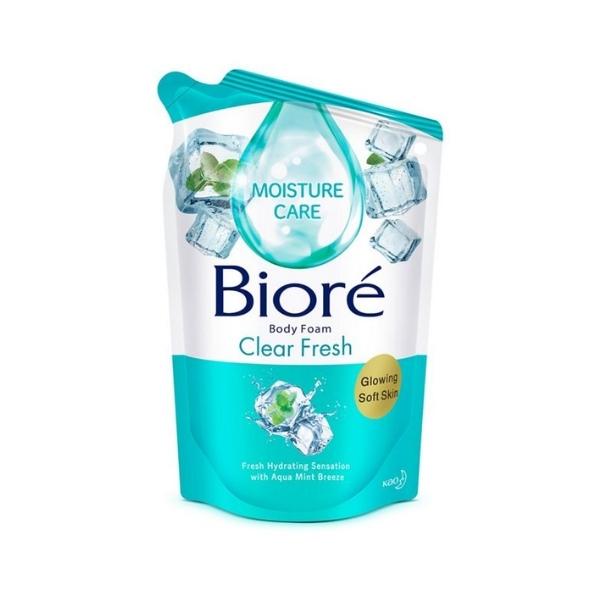 Gambar BIORE BODY FOAM CLEAR FRESH POUCH 400 ML dari Hypermart Gresik Mall Kab. Gresik Tokopedia