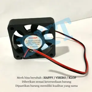 FAN DC 12volt 12v 5cmx5cm // Kipas DC 5x5 Lima