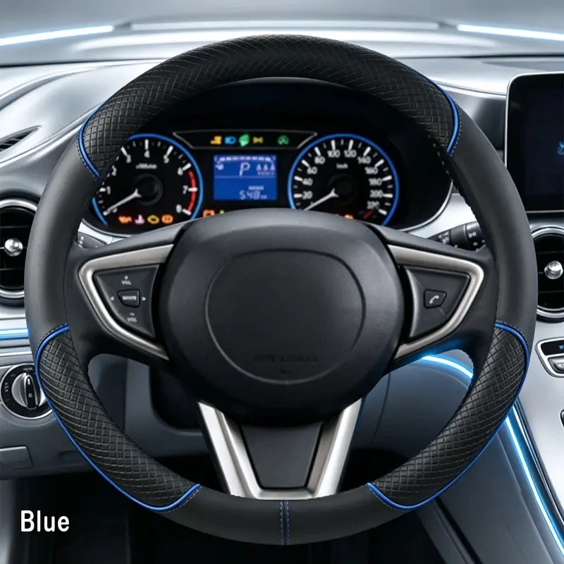 Daihatsu Kulit Steering Cover 38cm Diameter Mobil Steering Wheel Cover Sigra Xenia Luxio Rocky Terios Ayla Sirion