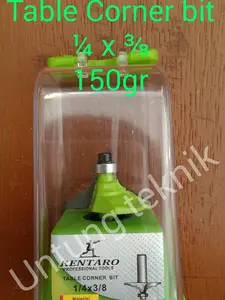 Kentaro Mata Profil / Router / Trimmer Table Corner Bit 1/4 x 3/8