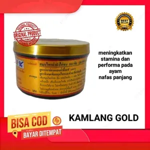 Kamlang Gold Jamu Ayam Kamlang Basah Gold Ori Thailand ISI 250 GRAM- TERLARIS - Official Store -