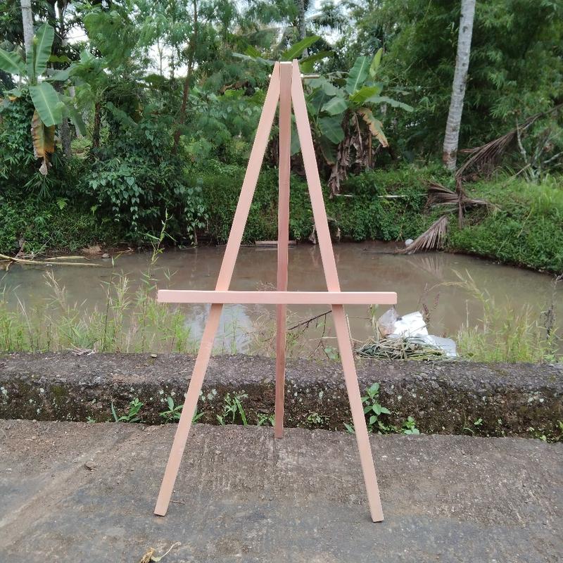 Product Introduction of Easel Stan Wood Easel Lukis Standing Poto Kayu untuk Melukis - Painting Stationery 7