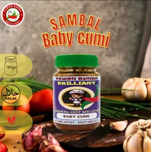 Sambal Baby Cumi Pawon bunda brilliant